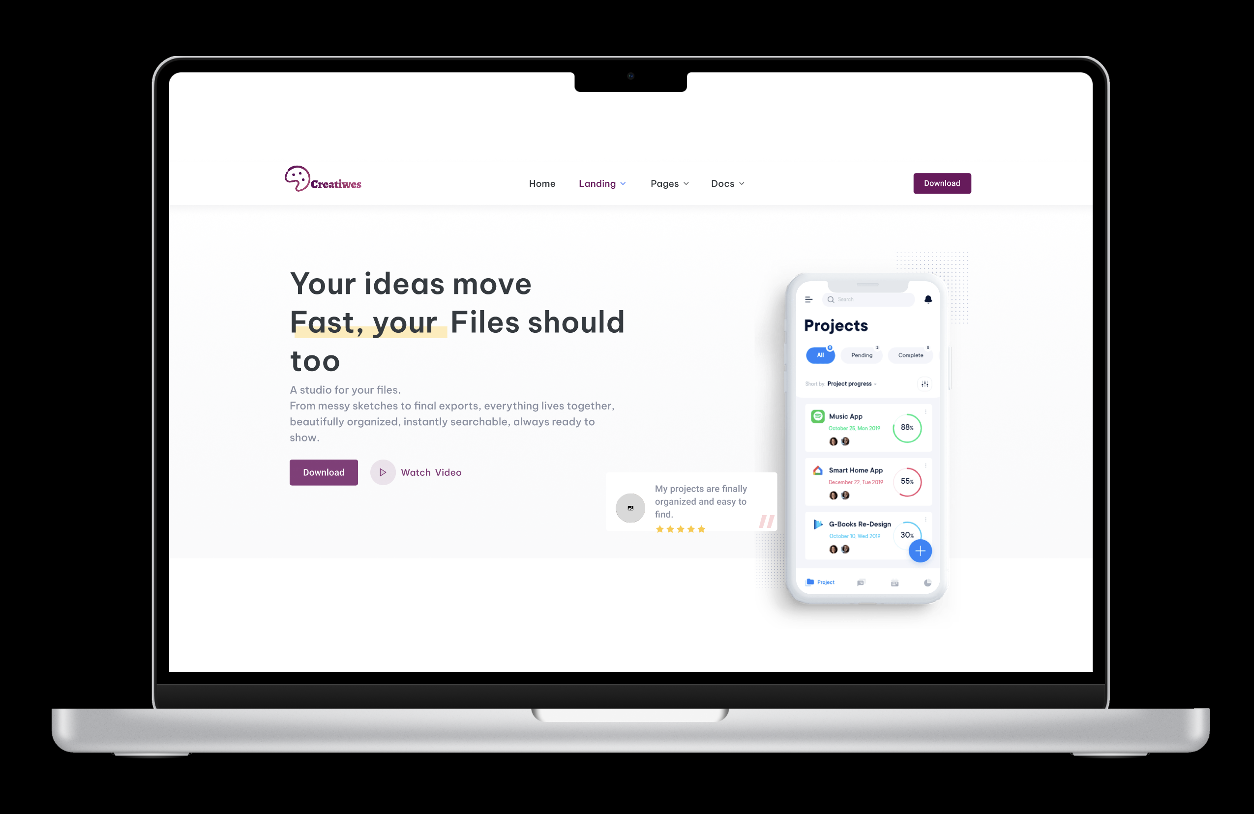 custom website design
