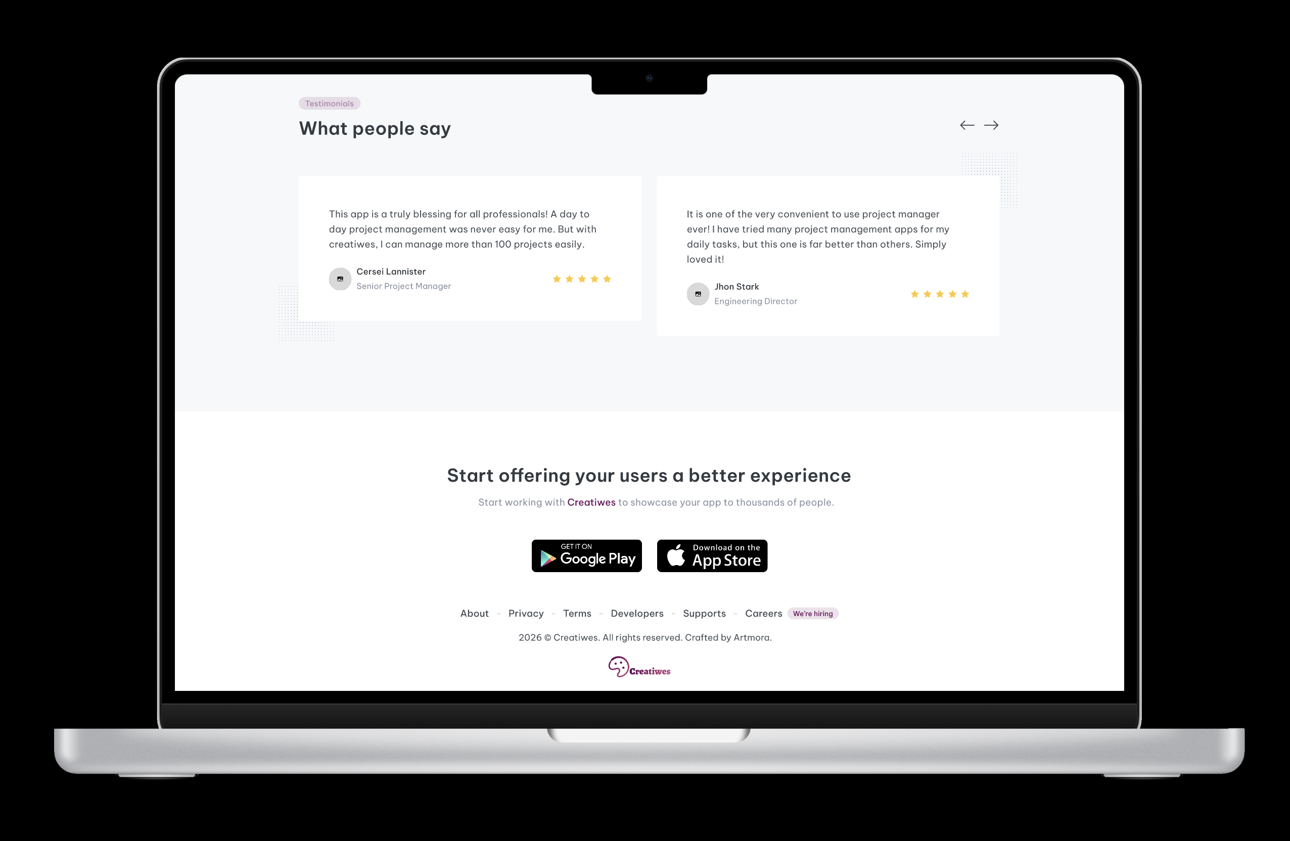 custom website design